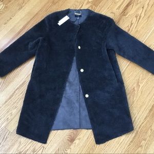 Tahari faux fur coat.
